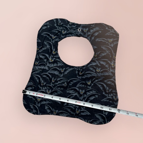 Lot/3 Handmade Halloween Bibs OOAK 🎁 - Picture 9 of 14